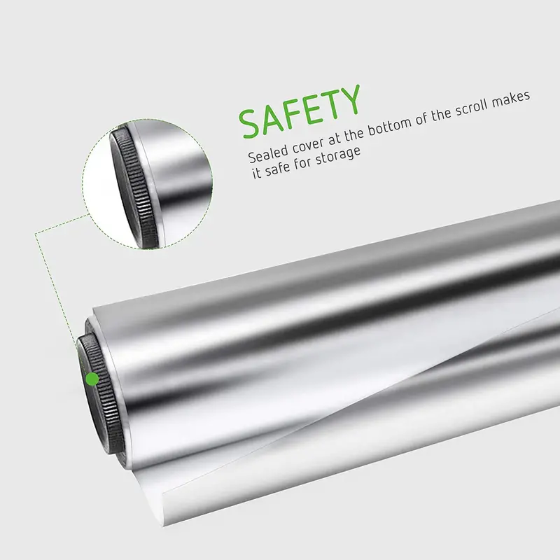 1 Mil Reflective Mylar Film Roll – 4 Ft X 100 Ft Heavy-Duty Aluminum Foil Sheet (Model 308121) 1