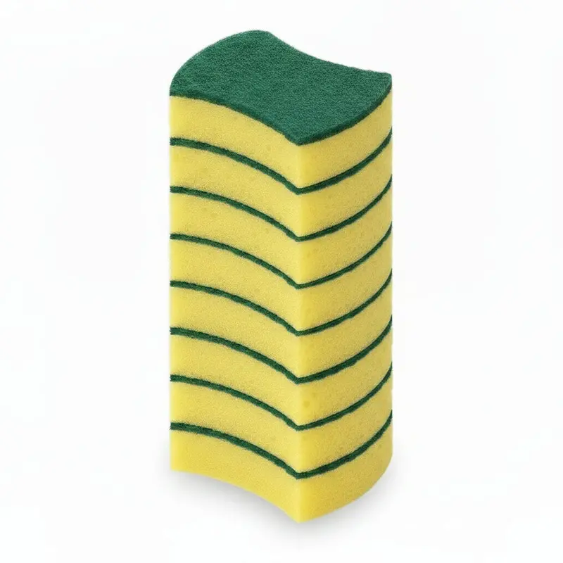 10-Pack Non-Scratch Heavy-Duty Kitchen Scouring Pads – Dishwasher-Safe Scrub Sponges For Cookware & Surfaces (Sku 25052241) 1