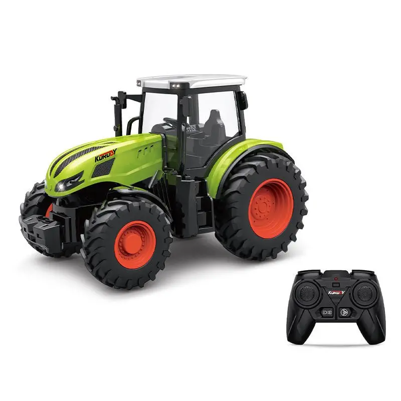 1:24 Scale Rc Farm Tractor – 2.4 Ghz Wireless Remote-Controlled Model Vehicle For Kids 1