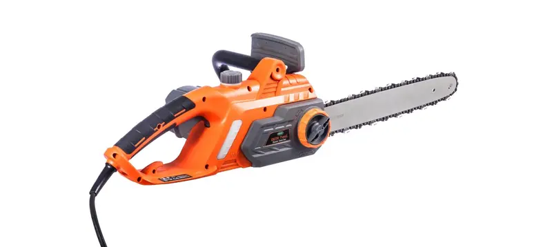 16-Inch Corded Electric Chainsaw – 13A High-Torque Wood-Cutting Saw For Residential Tree Trimming & Firewood Prep 1