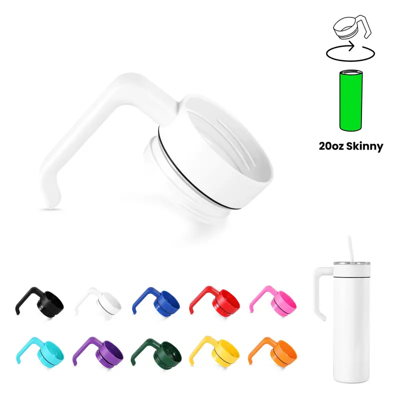 20Oz Skinny Tumbler With Twist Handle 1