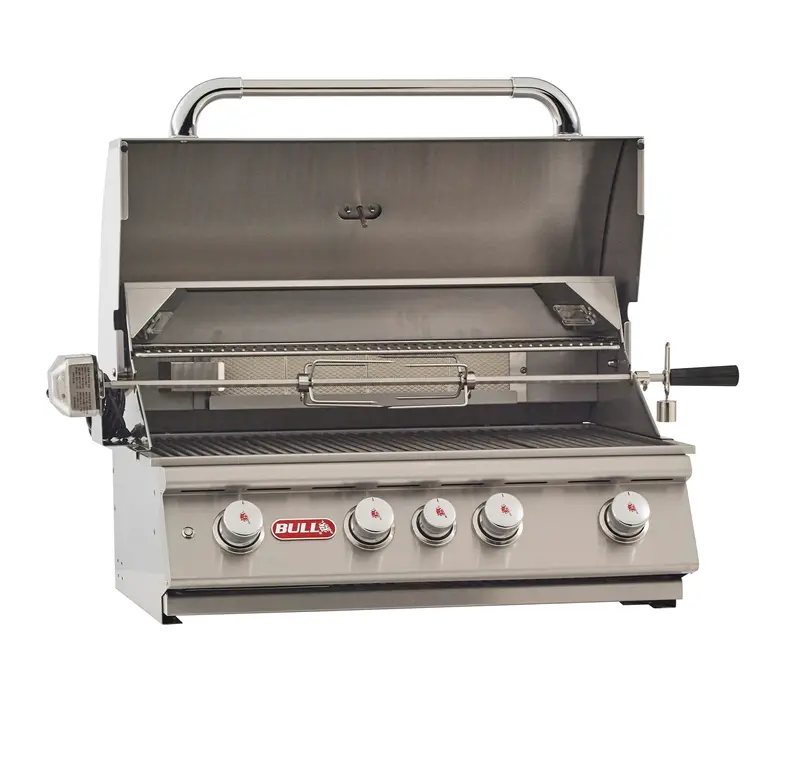30-Inch Angus Drop-In Natural Gas Grill With Lighting – 4 Burner, 75,000 Btu 1