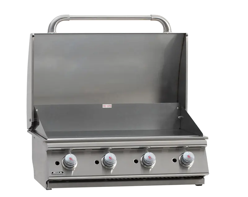 30-Inch Commercial Natural Gas Griddle – Drop-In, 4-Burner, 60,000 Btu 1