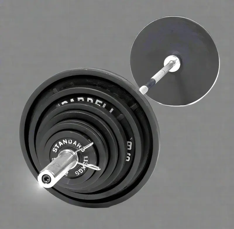 300 Lb Olympic Weight Set With Barbell For Powerlifting And Functional Fitness | 435317 1