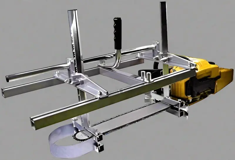 36-Inch Adjustable Chainsaw Mill Guide – Portable Log-Milling Attachment For Precision Plank Cutting 1