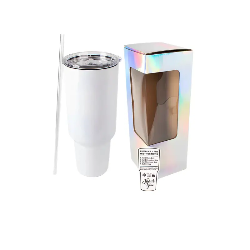40 Oz Blank Sublimation-Friendly Tumbler 1