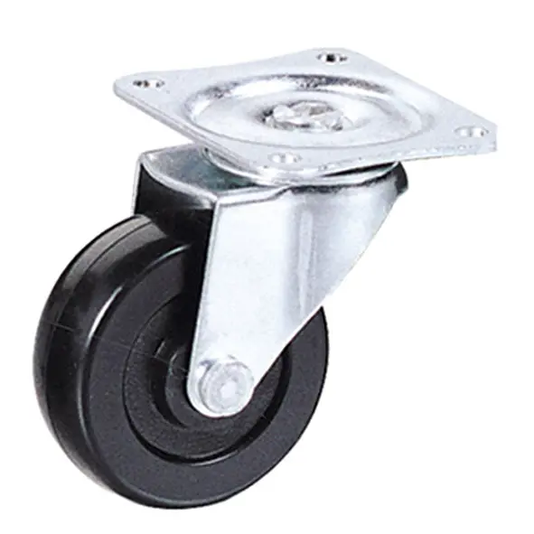 5-Inch Swivel Caster With Durable Rubber Tread For Commercial Use 1