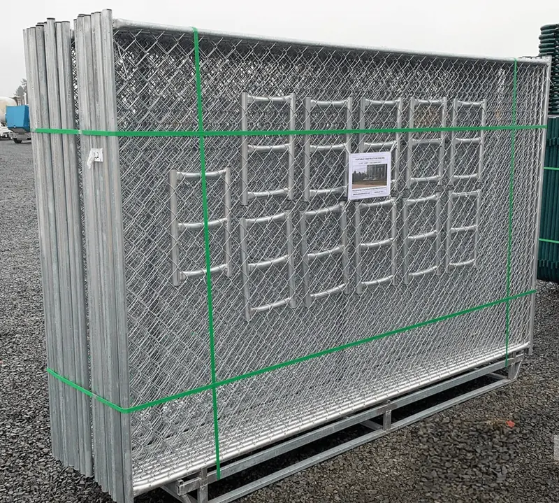 6-Foot By 10-Foot Chain Link Fence Panel – High-Tensile Steel Security Barrier For Residential, Commercial, And Animal Containment Use 1