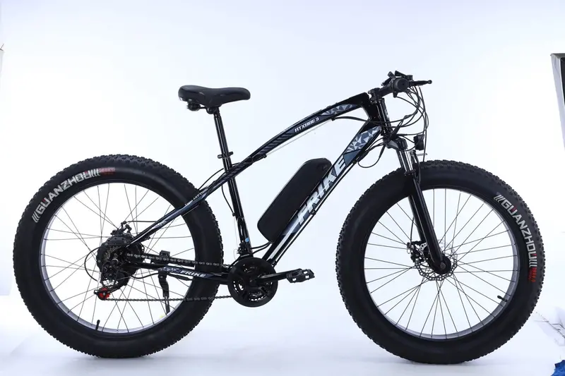 All-Terrain 26" Electric Fat Tire E-Bike – 500W Motor, 48V Battery, Snow & Trail Ready | Sku 1112531 1