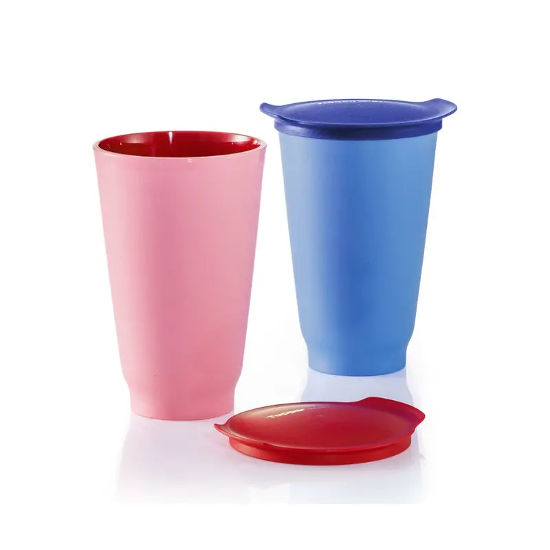 Allegra Tall Cup Duo – 2 X 450Ml Modern Drinking Glasses 1