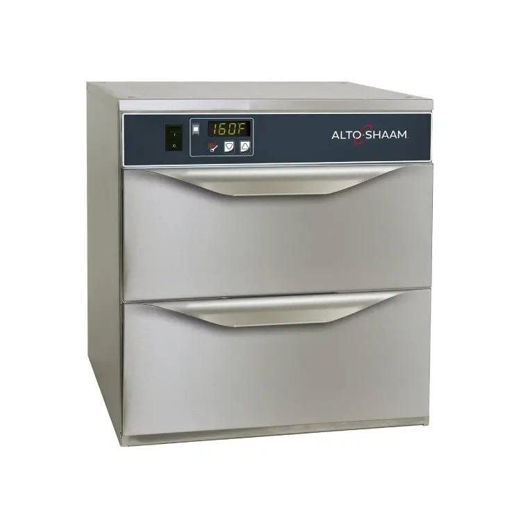 Alto-Shaam 500-2Dn Narrow Dual-Compartment Halo Heat Warming Drawers 1