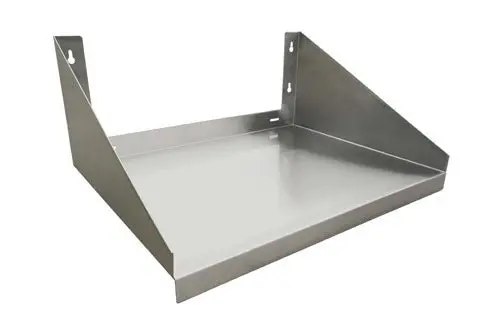 American Chef 24" X 24" Stainless Steel Wall-Mount Microwave Shelf — 18-Gauge (Wmsm-2424) 1