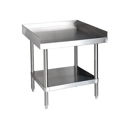 American Chef 24" X 48" Industrial Stainless Steel Equipment Stand — 18-Gauge (Est-2448) 1