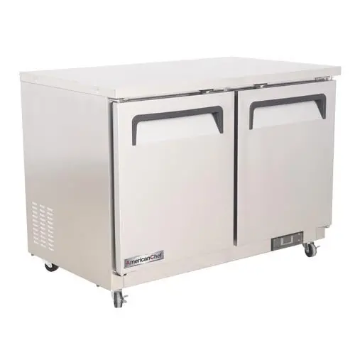 American Chef Ruc2-36S Undercounter Refrigerator – 36-Inch Two-Door Unit 1