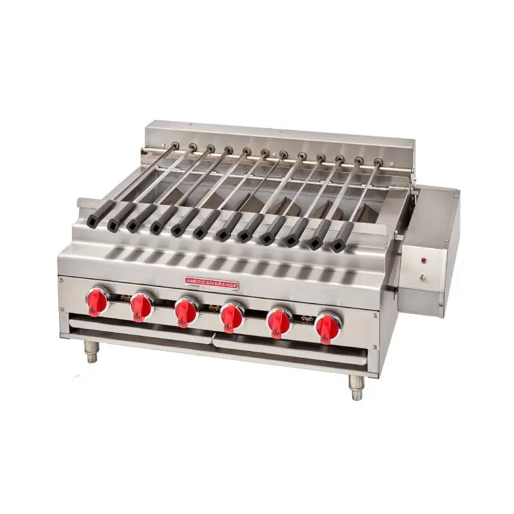American Range Arkb-60-R Commercial Rotisserie Kebob Broiler 1