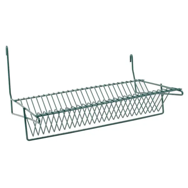 Angled Lid Storage Rack – 14.125" X 20.75" X 12.125" Drying Shelf For Kitchen Use 1