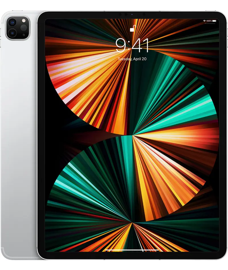 Apple Ipad Pro 12.9-Inch (5Th Gen) – M1 Chip, Wi-Fi + Cellular, 256Gb, Silver (Mhnx3Ll/A) 1