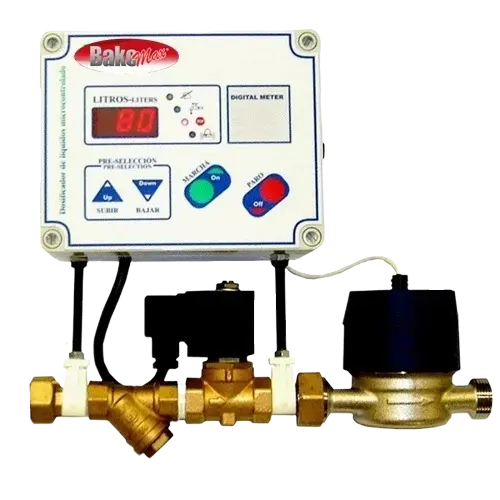 Bakemax Bmwm010 Compact Wall-Mounted Digital Water Meter 1