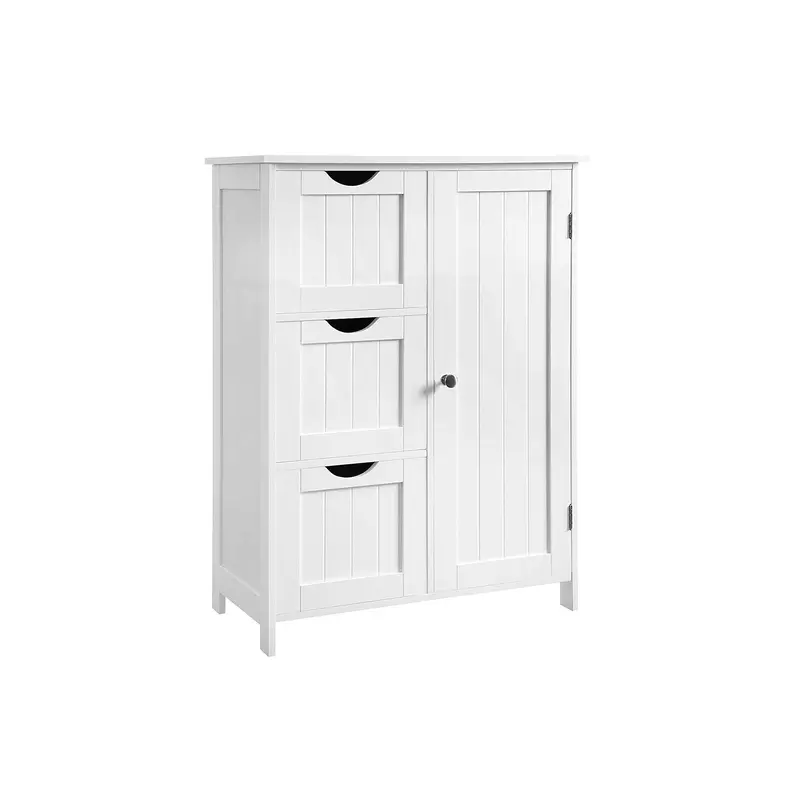 Bathroom Vanity Cabinet – Triple-Drawer Storage Unit With Soft-Close Hardware 1