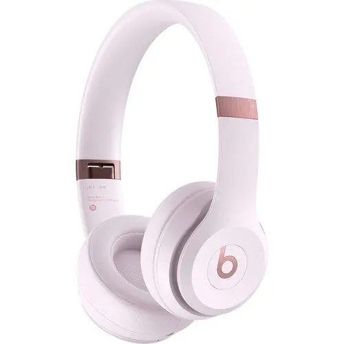Beats Solo 4 Wireless On-Ear Headphones – Cloud Pink – Model Muw33Ll/A – Refurbished Fair 1