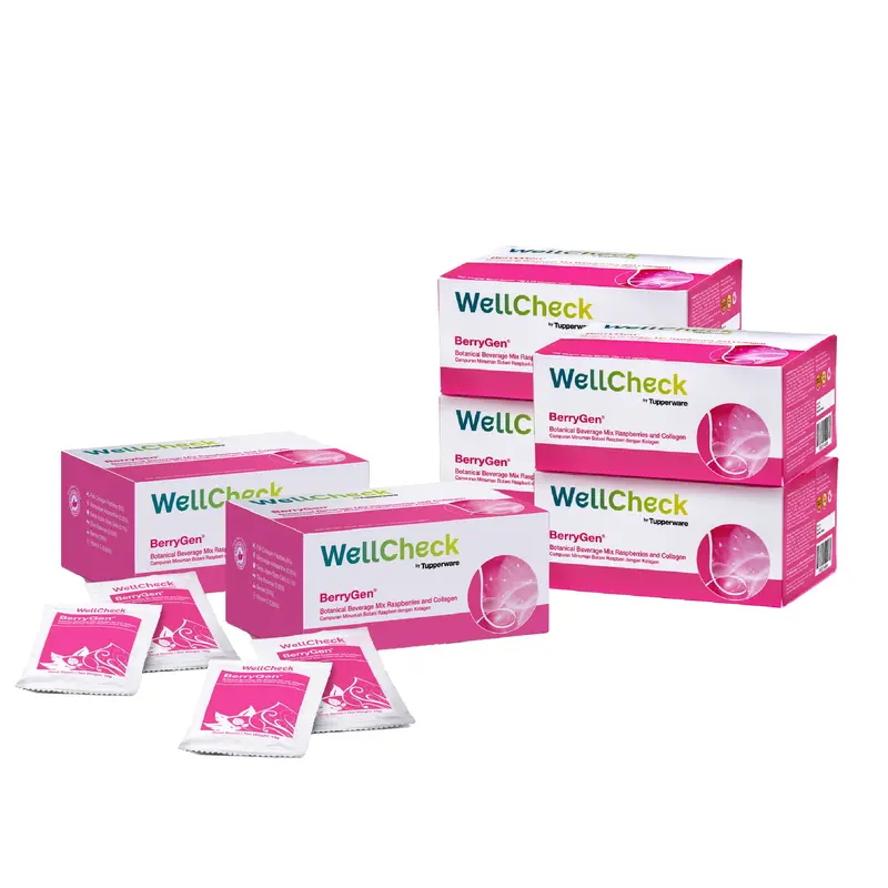 Berrygen Daily Wellness Powder – 6 Boxes (15G × 15 Sachets Per Box) 1