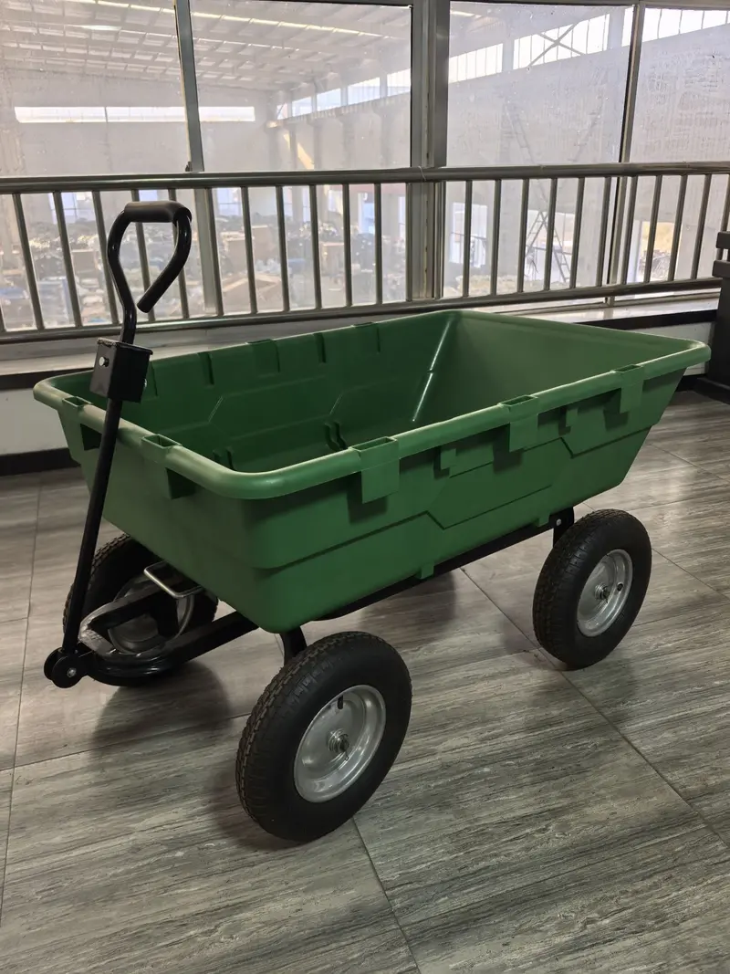Big Dump Garden Utility Cart – 300 Kg Capacity With 16" Pneumatic Tires (826643) 1