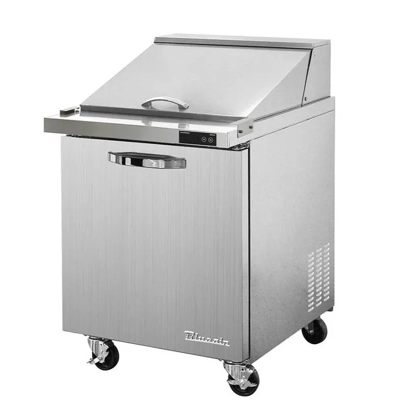 Blue Air Blmt28-Hc Mega Top Sandwich Prep Table – 28" Space-Saving Refrigerated Surface 1