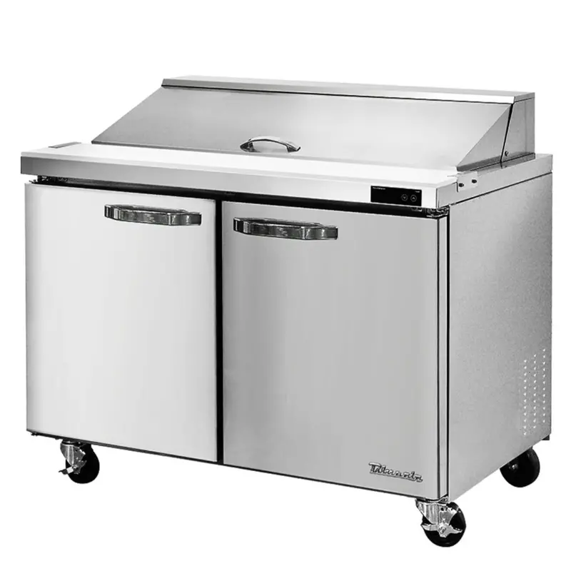 Blue Air Blpt48-Hc 48" Sandwich Prep Table – Vancouver-Style Refrigerated Work Surface 1