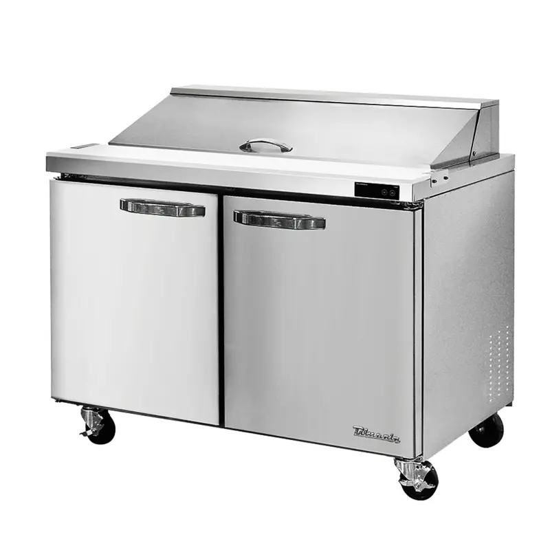 Blue Air Blpt60-Hc Two-Door Sandwich Prep Table – 60" Refrigerated Workstation 1