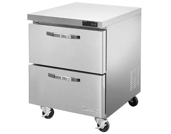 Blue Air Blur28-D2-Hc 28-Inch Undercounter Dual-Drawer Refrigerator 1