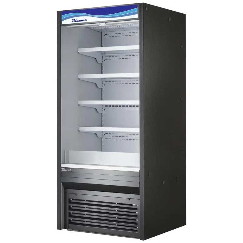 Blue Air Bod-36S Commercial Open-Deluxe Display Case 1