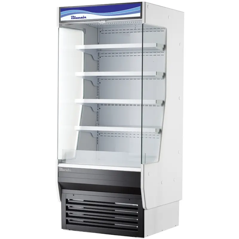 Blue Air Bod-48G Glass-Door Open Display Case – 48" Width 1
