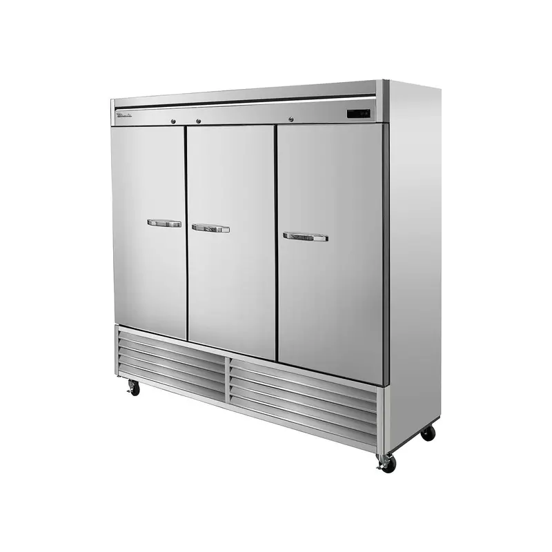 Blue Air Bsr72-Hc Bottom-Mount 3-Door Reach-In Cooler & Refrigerator 1