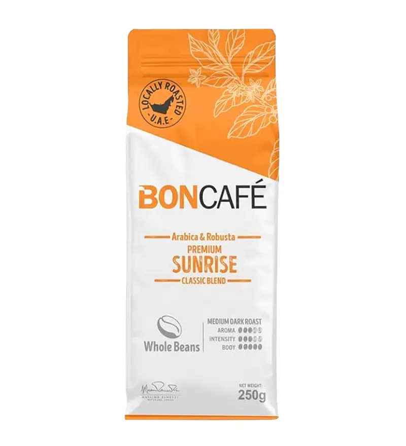 Boncafe Premium Sunrise Blend – 250G Whole Bean Specialty Coffee 1