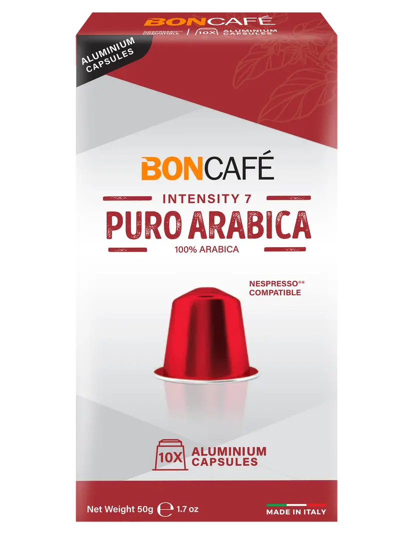 Boncafé Puro Arabica Aluminium Espresso Capsules 1