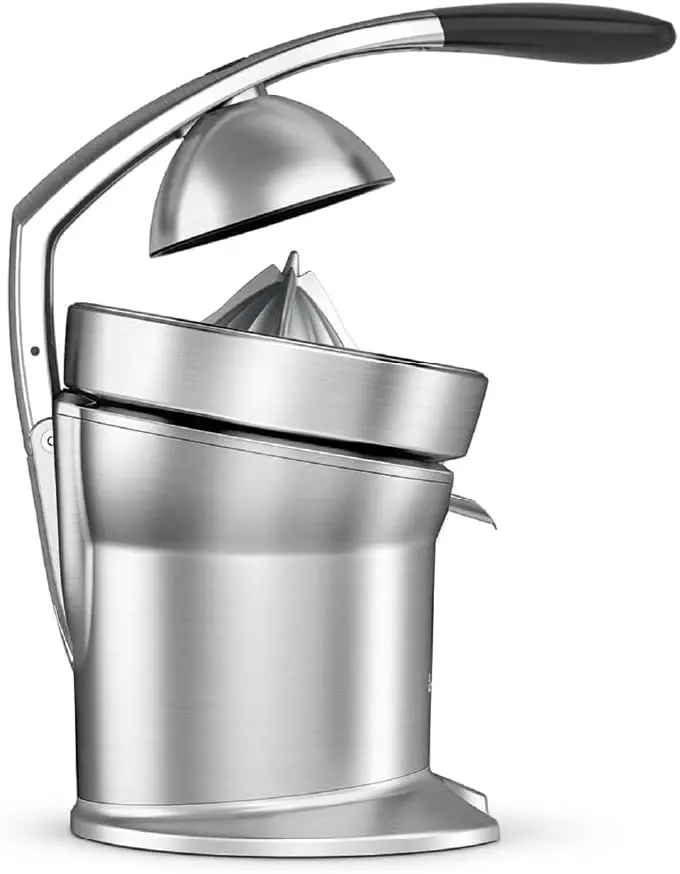 Breville Citrus Press Pro Electric Orange Juicer – Brushed Stainless Steel, High-Yield Extraction (Refurbished) 1
