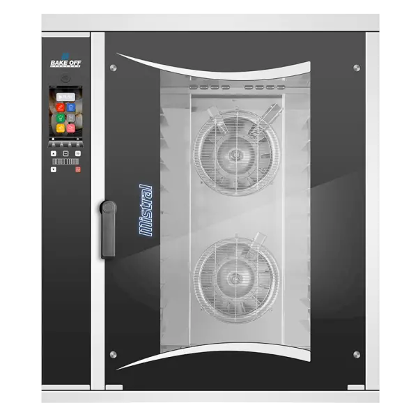 Brika Mistral 10Ttr-V Vision Combi Oven – Full-View Steam & Convection 1