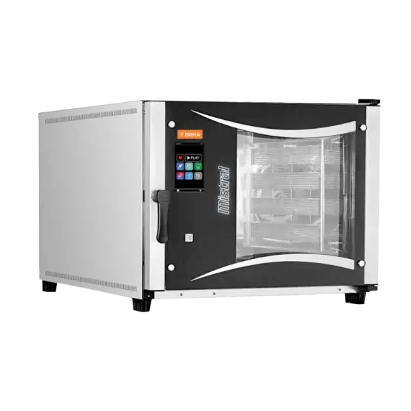 Brika Mistral 5T Vision Combi Oven – Compact 5-Tray Steam-Convection Oven 1