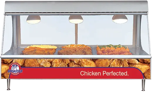 Broaster Hdm-6 Full-Size Deli Holding Case – 120/208V Three-Phase, Backlit 1
