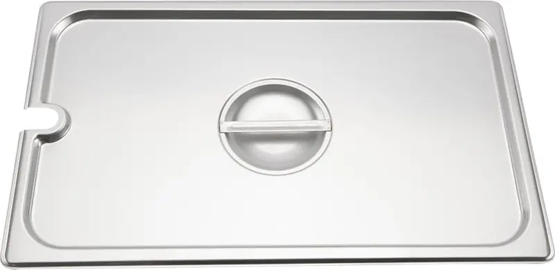 Browne 2.5-Inch Perforated Stainless Steel Full-Size Steam Pan Cover - Model 5781112 1
