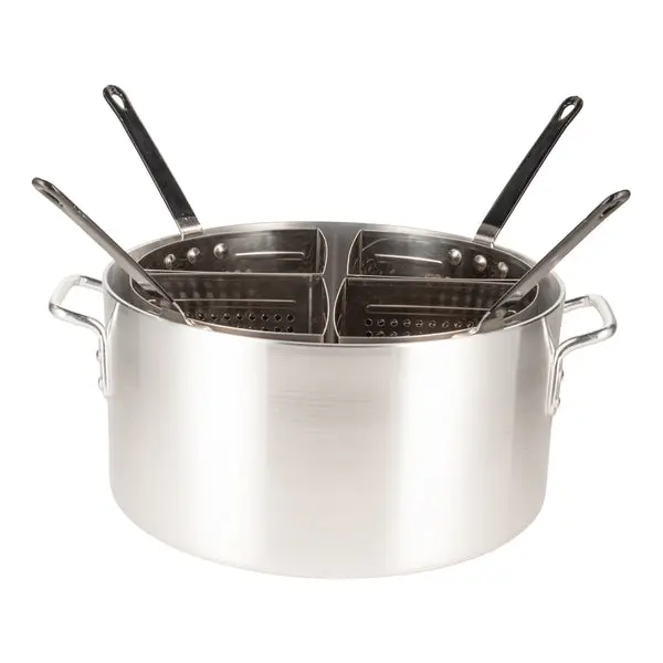 Browne Thermalloy 20-Quart Pasta Cooker With Removable Inserts – Model 5813318 1
