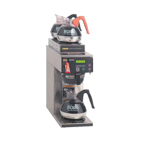 Bunn Axiom-15-3T Automatic Brewer With Triple Warmer Setup (1 Lower + 2 Upper) 1