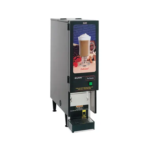 Bunn Fmd-1 Single-Hopper Black Fresh-Mix Hot Beverage Dispenser 1
