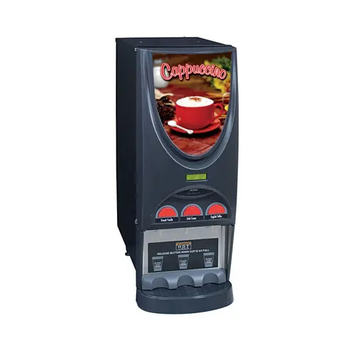 Bunn Imix-3 Black Hot Beverage Dispenser With Triple Hopper Design 1