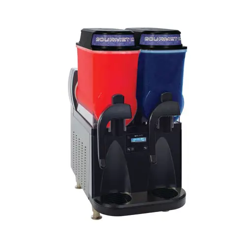 Bunn Ultra-Nx 58000.0011 Dual-Hopper Slushy Dispenser – Black Finish, Liquid Autofill 1