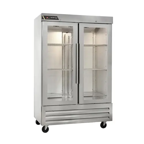 Centerline Clbm-49R-Fg 54-Inch Two-Door Glass-Door Reach-In Refrigerator 1