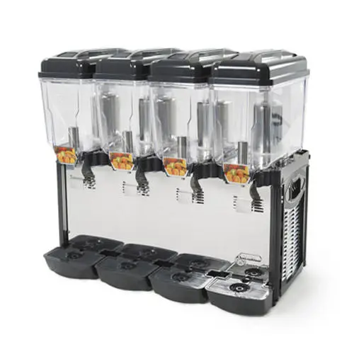 Cofrimell Cd4J Four-Bowl Cold Beverage Dispenser – 3-Gallon Bowls 1