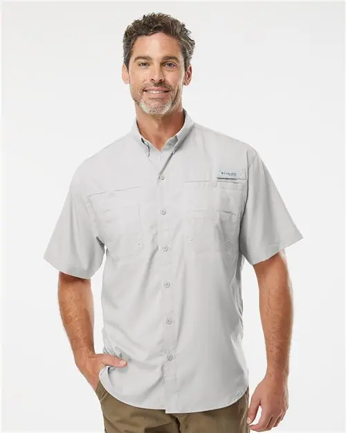 Columbia 212468 Men'S Pfg Tamiami Ii Breathable Short-Sleeve Shirt 1