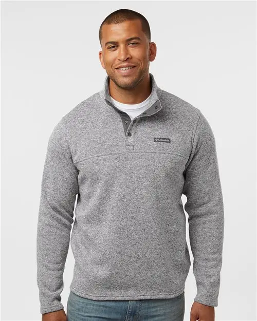 Columbia Men'S Alto Pass Fleece Half-Snap Pullover – Cozy Layering Top (209573) 1