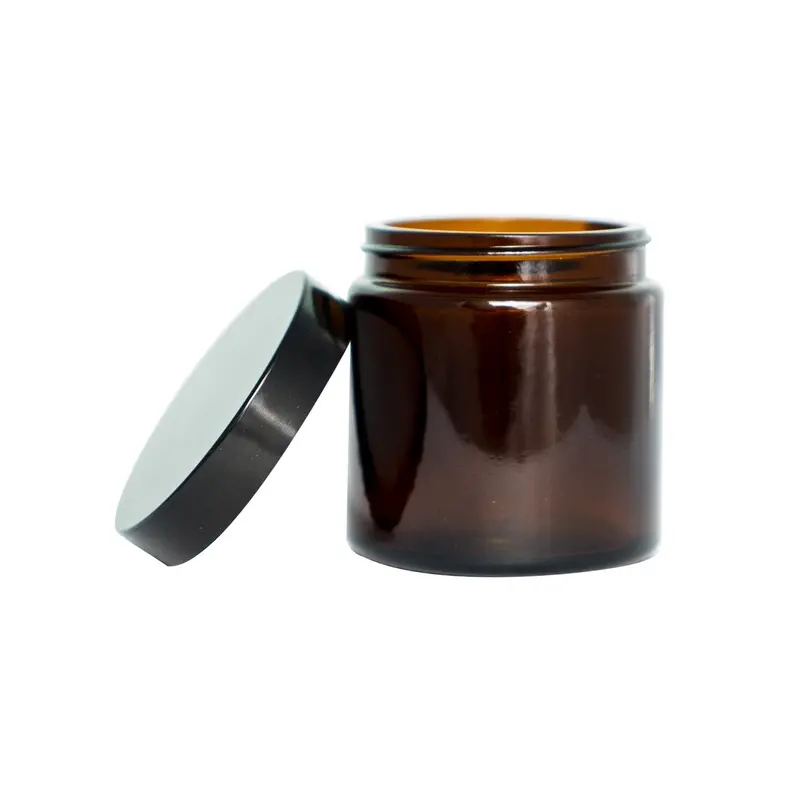 Comandante 40G Glass Bean Jar – Amber Brown 1